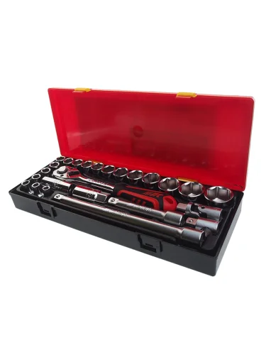 Набор инструментов 25 предметов слесарно-монтажный в ложементе JTC