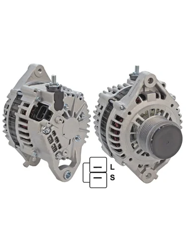 Генератор NISSAN PATROL 3.0D 00-06TERRANO 2 3.0D ZD30 03-06 14V 90A