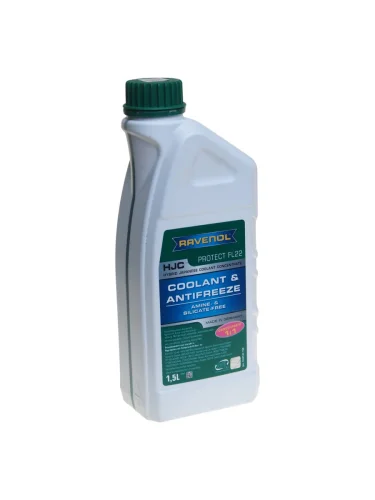 Антифриз зеленый Concentrate 1.5л HJC Protect FL22 RAVENOL