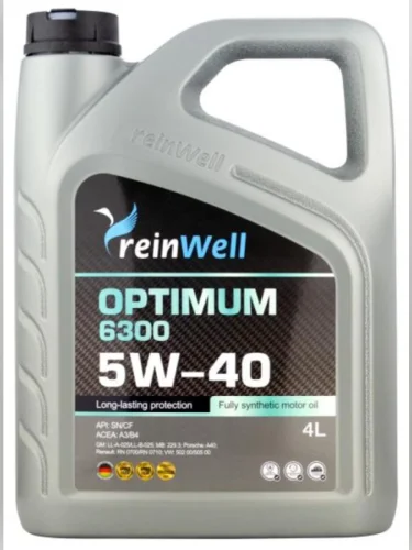 Масло моторное REINWELL OPTIMUM 6300 5W40 синт. ACEA A3B4 4л