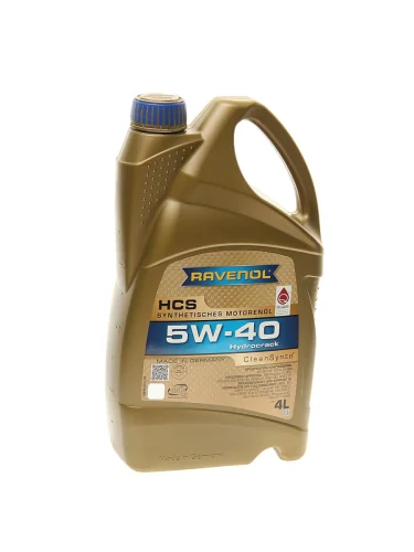 Масло моторное RAVENOL HCS 5W40 синт. ACEA A3В4 4л