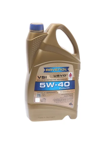 Масло моторное RAVENOL VSI 5W40 синт. ACEA A3В4 4л