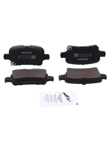 Колодки тормозные OPEL Astra K (15-) задние (4шт.) PATRON