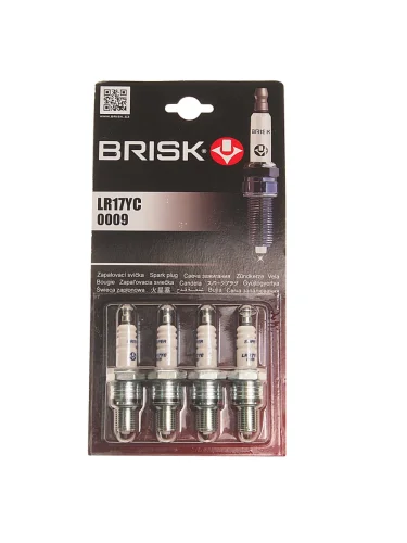 Свеча зажигания ЗМЗ-406 BRISK LR17YC SUPER комплект