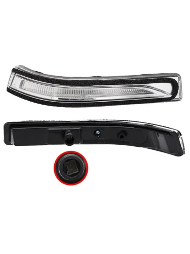 Поворот в зеркало (Справа) Hyundai Sonata 14-19