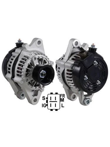 Генератор TOYOTA FORTUNERHI-LUXINNOVAQUANTUM 2.7D 04- 12TRFE 12V 90A