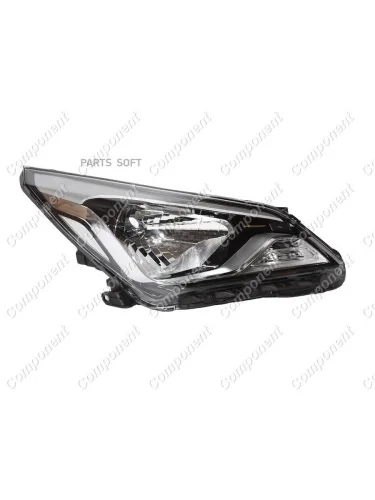 Фара Hyundai Solaris 15- с элкорректором правая Component