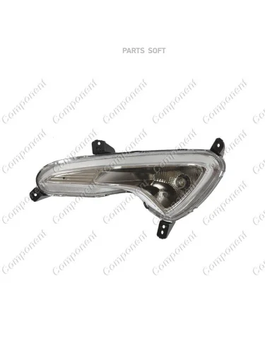 Фара противотуманная Hyundai Solaris 15- левая Component CMP0151232