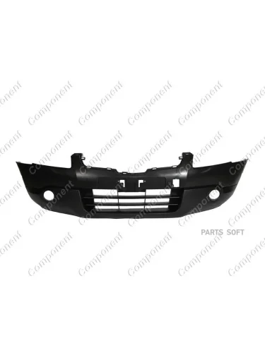 Бампер Nissan Qashqai 07- передний Component