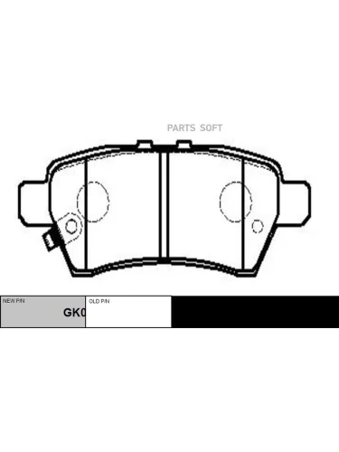 Колодки тормозные Nissan Pathfinder (R51) 05- Navara (D40) 05- задние CTR CKN-22