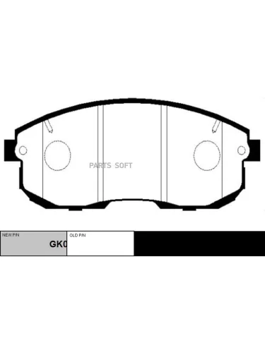 Колодки тормозные Nissan Juke 10- передние CTR CKSS-1