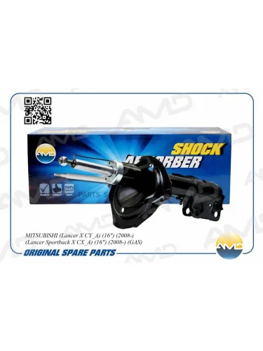 Амортизатор Mitsubishi Lancer X (CY) 07- передний AMD газовый правый AMD.SA911R