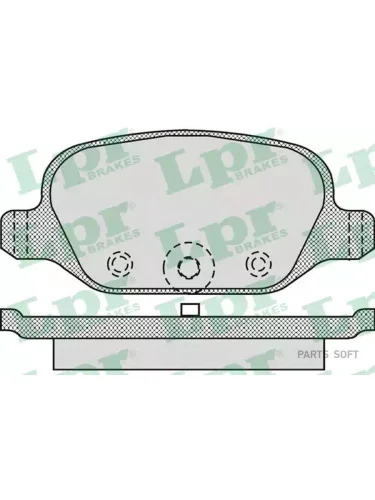 Колодки торм. задние дисковые LADA Vesta Sport 11196 21905 Kalina Granta Sport OPEL FIAT