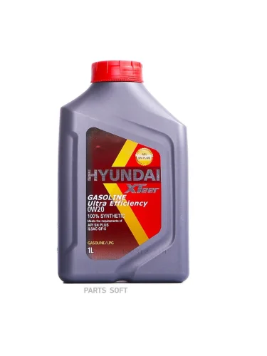 Масло синтетическое Gasoline Ultra Efficiency 0W20 1л