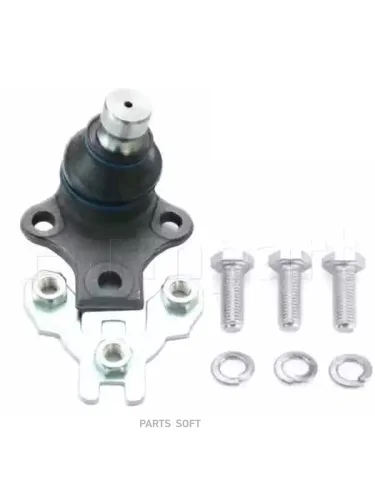 Опора шаровая 19мм c монтажной пластиной VW: CADDY II 96-04 GOLF II 0887-92 GOLF III 92-97 PASSAT 88-96 CORRADO 89- JETTA -92