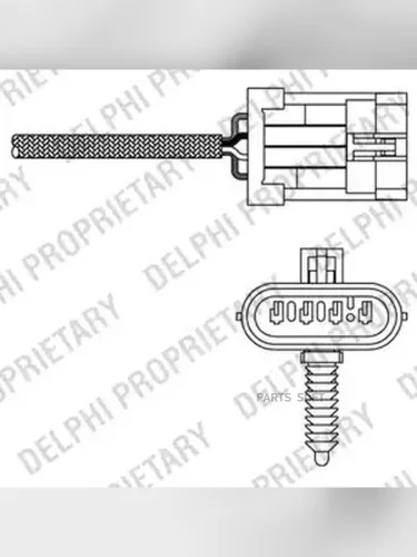 Лямбда-зонд CHEVROLET AVEO  LACETTI DAEWOO NEXIA 1.4-1.8
