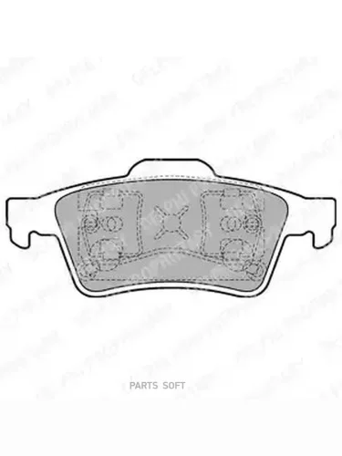 Колодки тормозные дисковые  NISSAN Primera  RENAULT Espace  Grand Espace  Laguna  Megane