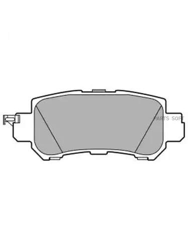 Колодки тормозные MAZDA CX-5 11- задние