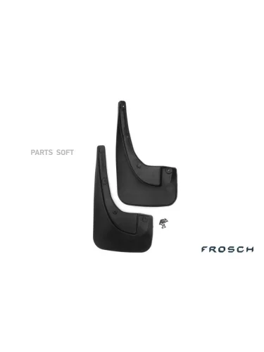 Брызговики передние GEELY Emgrand X7  2013-> вн. 2 шт. (полиуретан)