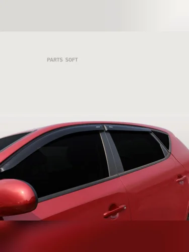 Дефлекторы на боковые стекла Kia Ceed I 5d 07-12; Hyundai i30 I 5d 07-12 Voron Glass Corsar ХИТ ПРОДАЖ
