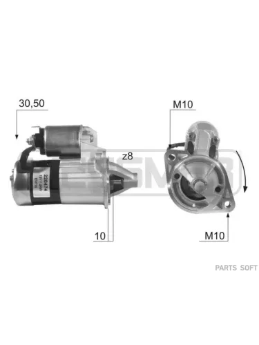 Стартер MITSUBISHI CARISMA