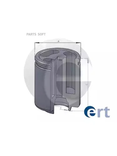 Поршень тормозного суппорта D52 BREMBO IVECO: DAILY III 99-06 DAILY IV 06-