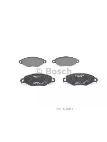 Колодки тормозные Peugeot 206 98-01 306 97-00 передние (тормоза Bosch) Bosch 0986424453