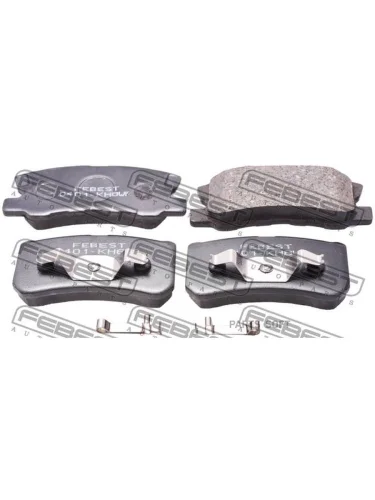 Колодки тормозные Mitsubishi ASX 10- Outlander XL 06-12 Pajero 00-07; Citroen; Peugeot задние Febest 0401-KH8WR