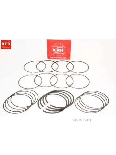 Кольца поршневые Hyundai Solaris 11-  14-  Elantra 06-  I30 -8-  12-  Kia Carens 06-  Ceed 09-  12-  Cerato 08-  Rio 11-  15-  Soul 08- 1.4 STD компл.