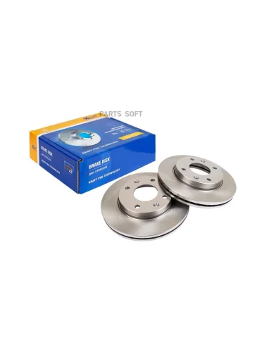 Диск тормозной передний Hyundai Elantra (00-06)  Matrix (01-10)  Kia Cerato  Spectra