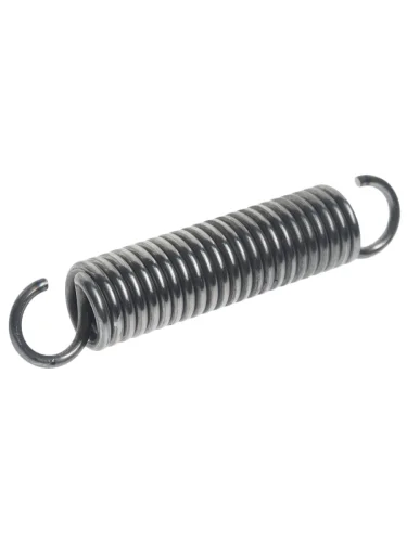 Пружина растяжения обычная петля 1.8x12x60.2x25 пружинная сталь EN 10270-1-SH