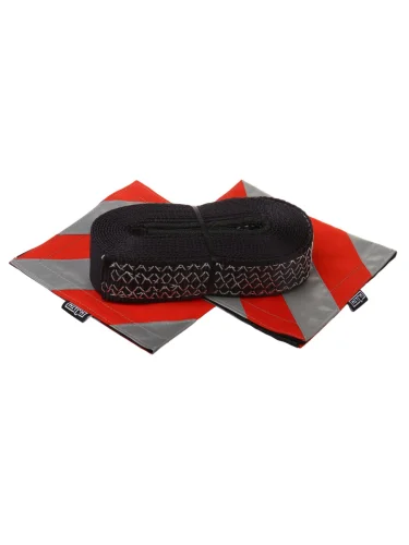 Трос буксировочный 4т 6м ленточный динамический (петля-петля) HITCH