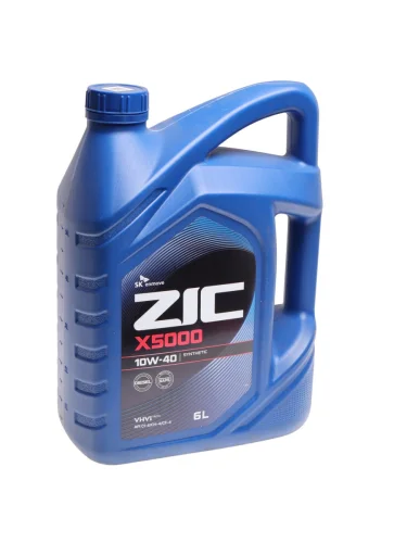 Масло моторное ZIC X5000 CI-4SL E7E5E3 10W40 синт.6л