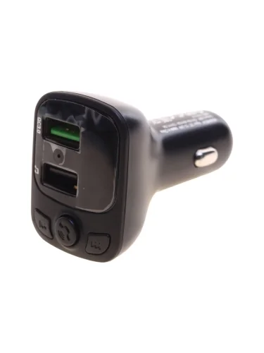 Устройство зарядное в прикуриватель с трансмиттером (bluetooth hands free) черное BOROFONE