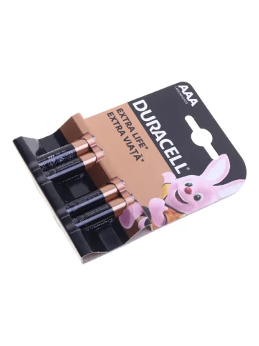 Батарейка AAA LR03 1.5V блистер 4шт. Alkaline Basic NEW DURACELL
