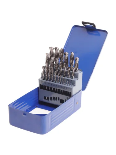 Набор сверл по металлу 1.0-13.0мм HSS (25шт.) VERTEXTOOLS