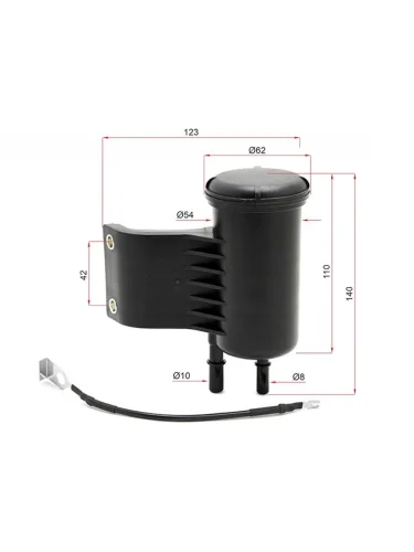 Фильтр топливный GEELY MONJARO 2.0 22- TUGELLA 2.0 20-  VOLVO XC40 1.52.0 17-