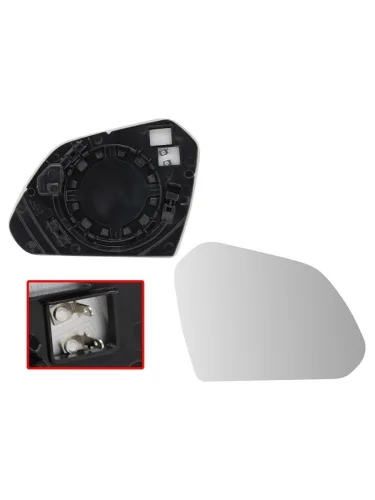 Полотно зеркала Hyundai Sonata 14-19 (Справа Обогрев)