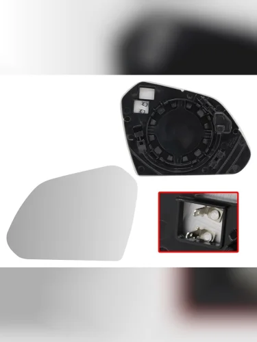 Полотно зеркала Hyundai Sonata 14-19 (Слева Обогрев)