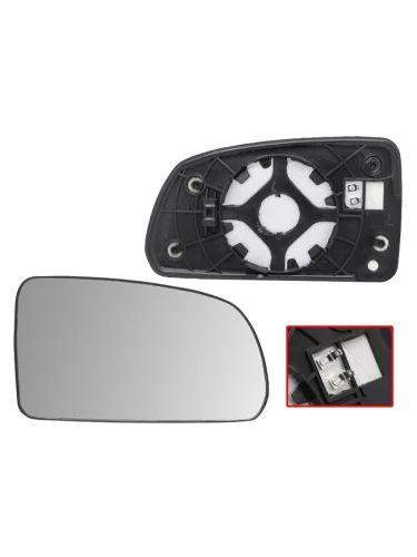 Полотно зеркала Kia Rio 05-09 (Справа Обогрев)