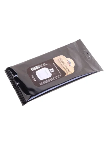 Салфетка влажная для ухода за авто 13х17см в мягкой упаковке 20шт.(Blanc) парфюмированная AVTOVINS