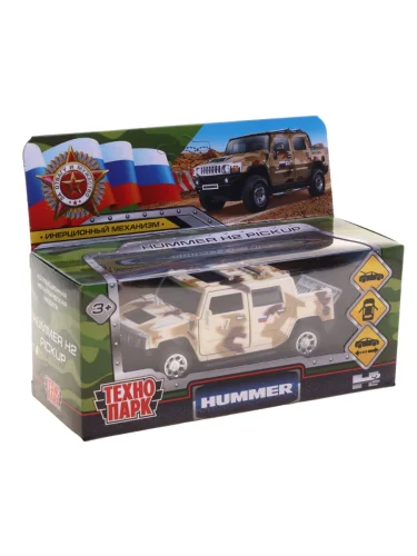 Модель автомобиля HUMMER H2 металлическая (1:43) ТЕХНОПАРК