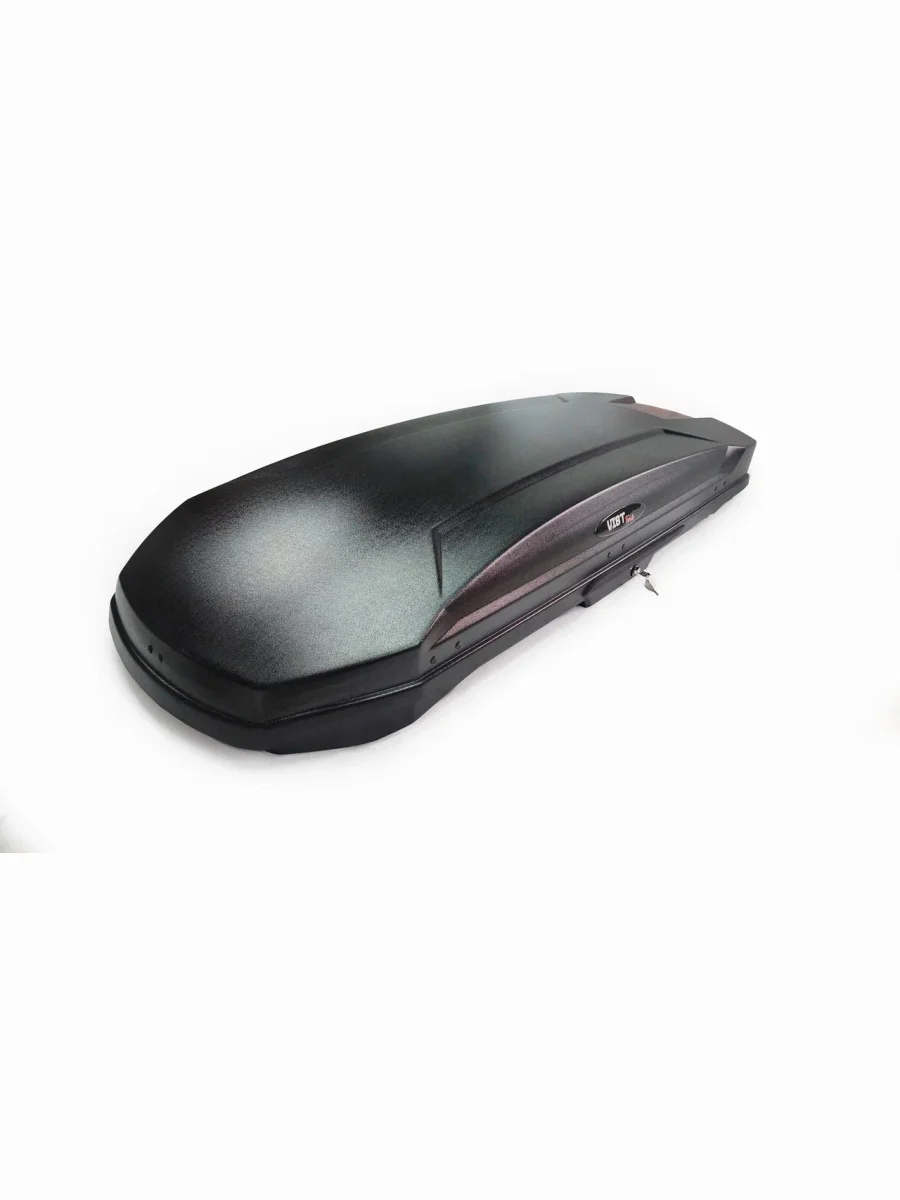 Багажный бокс (420 л/195х83х35, двустороннее открытие) Vist Tour KGM Torres (2023-2025) (черный тисненный)  в Перми Пермском крае