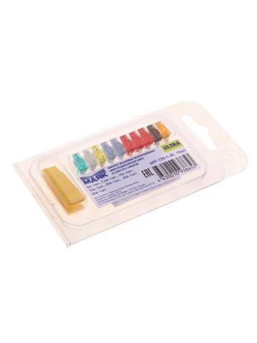 Предохранитель 5-30A флажковый MINI комплект 10шт. с пинцетом МАЯК