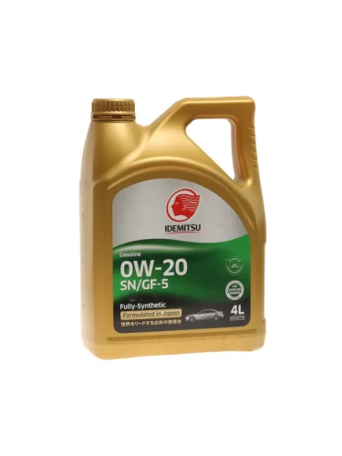 Масло моторное IDEMITSU FULLY-SYNTHETIC 0W20 синт.4л