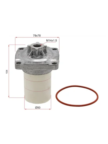 Фильтр топливный на ТНВД TOYOTA HiluxFortuner 1-2GDFTV 15-