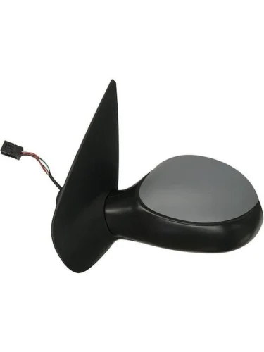 206 03- ЗЕРКАЛО ЛЕВ ЭЛЕКТР С ПОДОГРЕВ (ASPHERICAL) ГРУНТ (ТАЙВАНЬ)