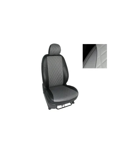 Чехлы из экокожи Ромб для Chevrolet Cobalt 2011-2016