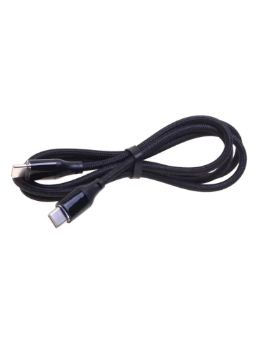 Кабель USB Type C-USB Type C 60W 1м черный XO