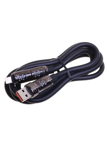 Кабель iPhone (5-)USB Type C 27W 1м черный XO
